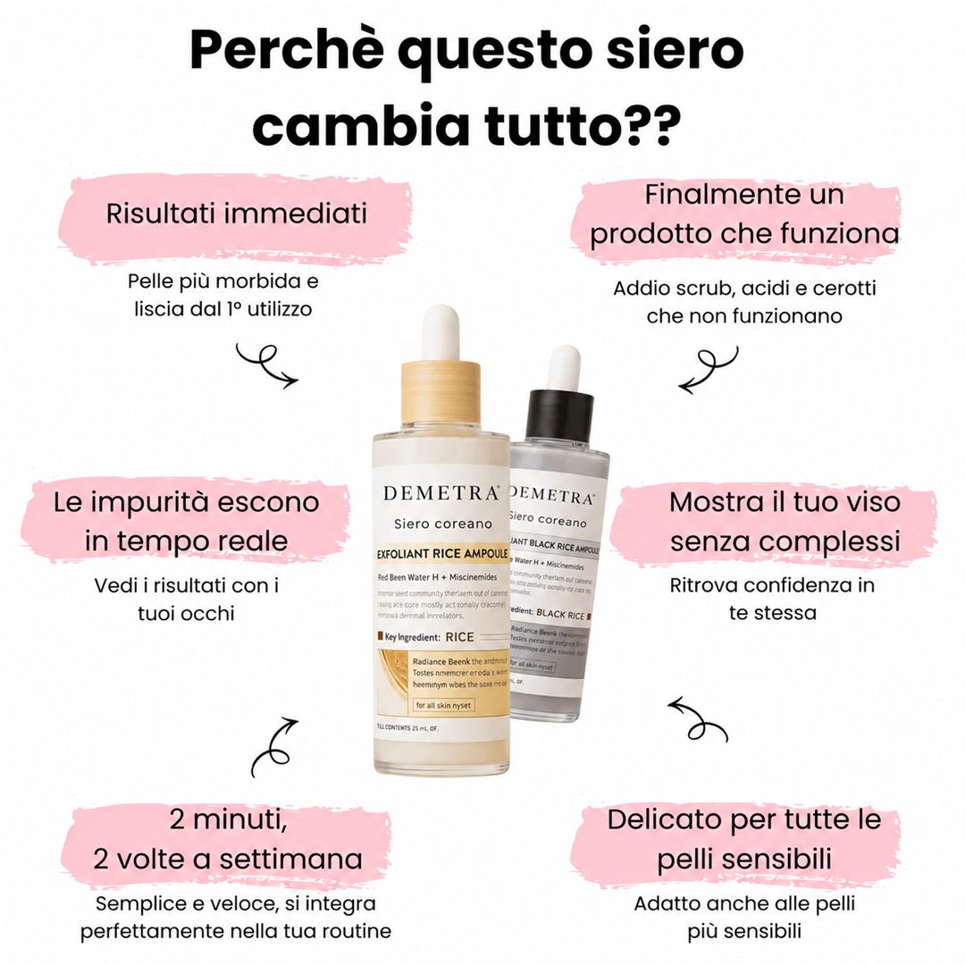 Perché il siero coreano DEMETRA cambia tutto